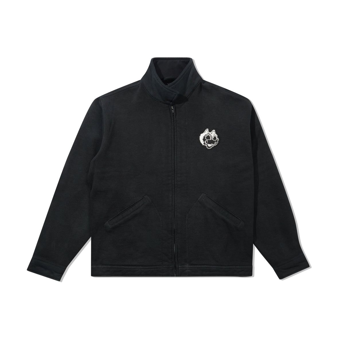 Digi Cat Work Jacket, Washed Dark Charcoal