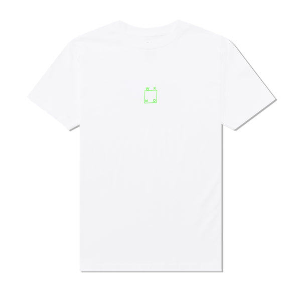 WKND Center Logo Tee, White