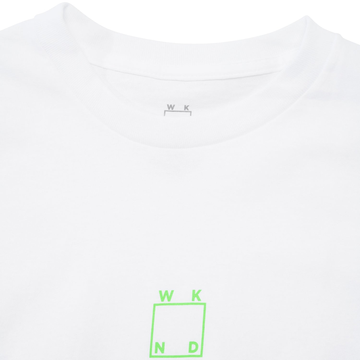 Center Logo Tee, White