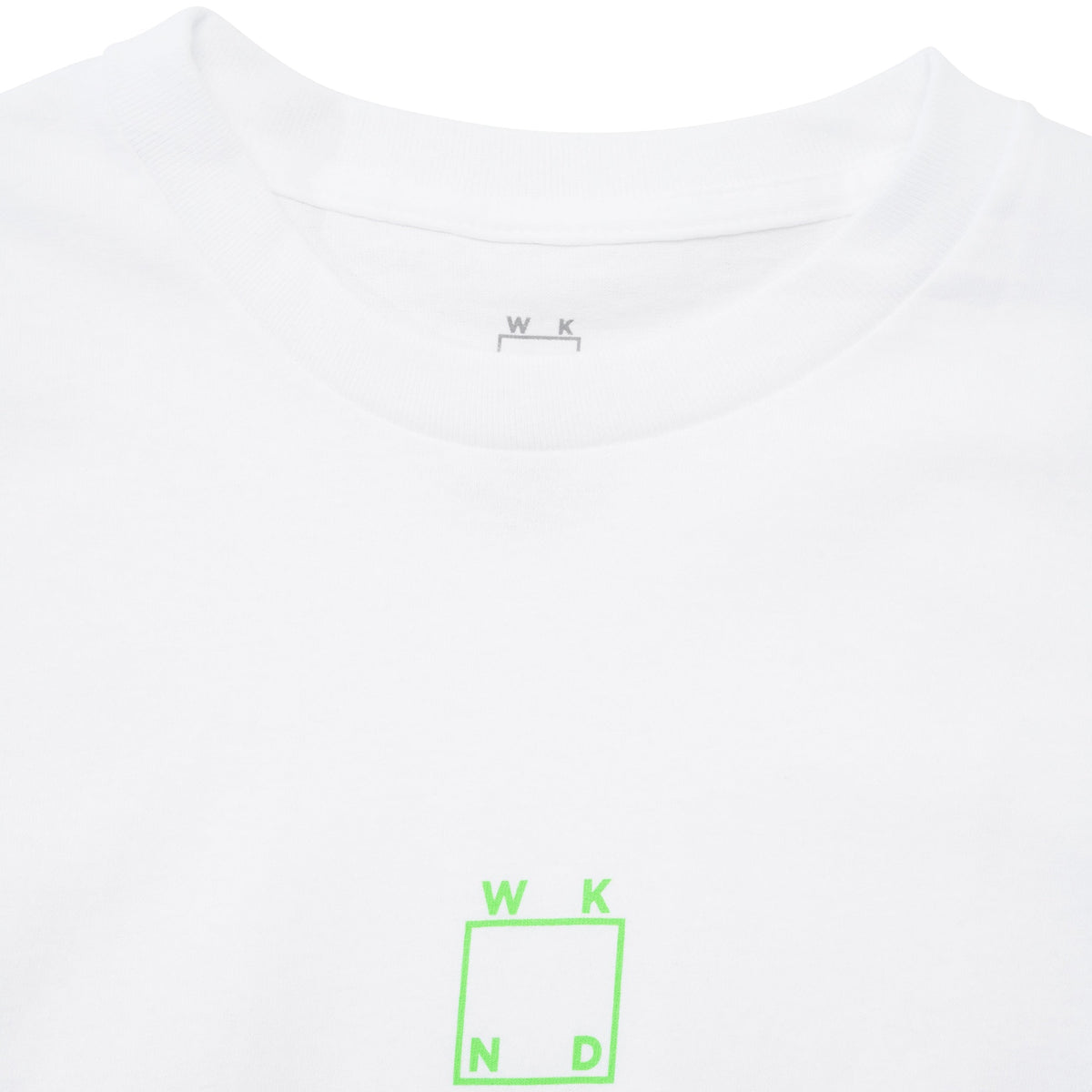 Center Logo Tee, White