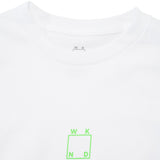 Center Logo Tee, White