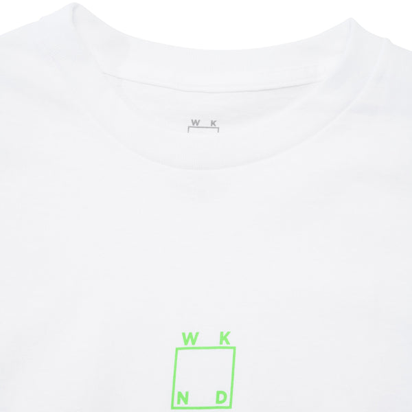 WKND Center Logo Tee, White