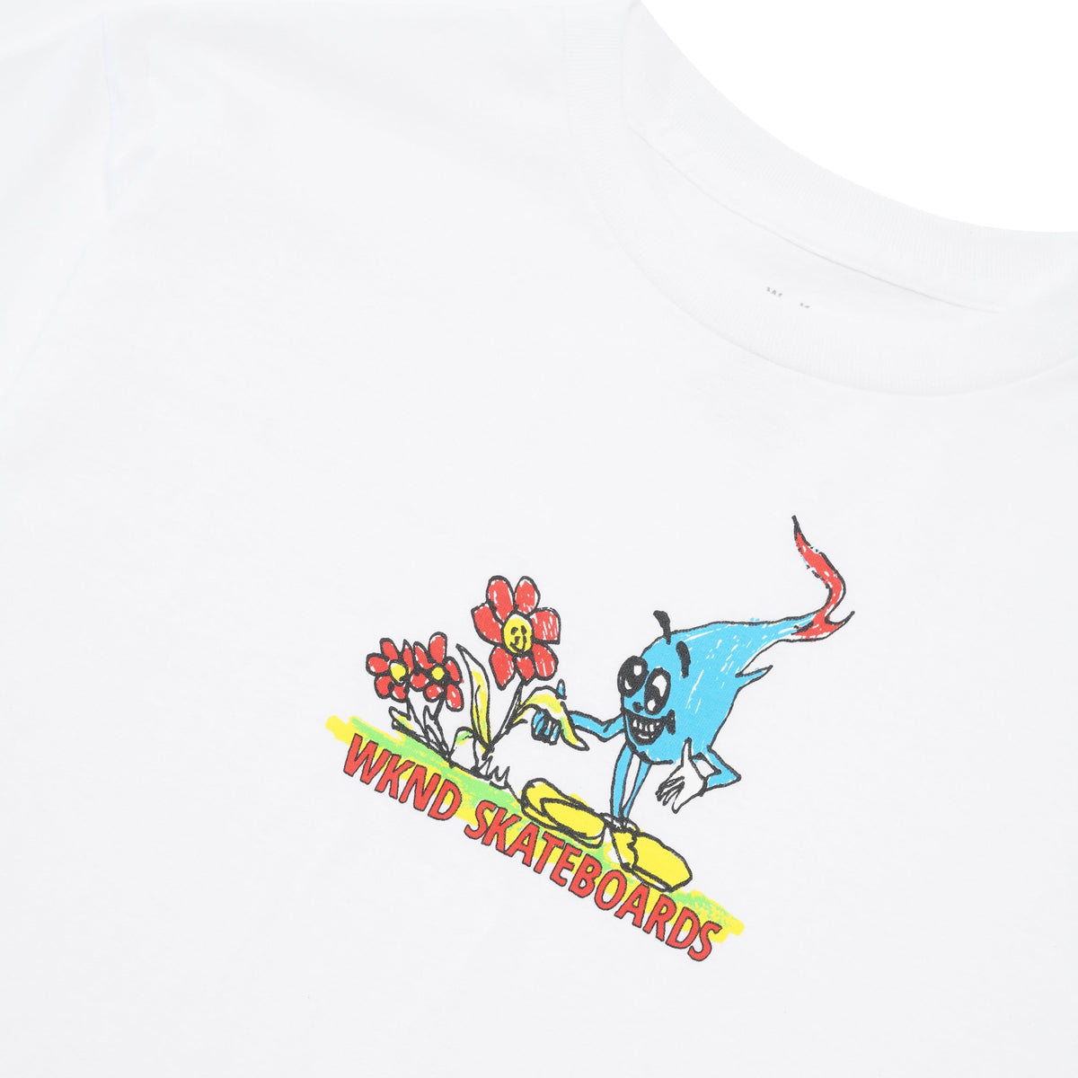 Drop Tee, White