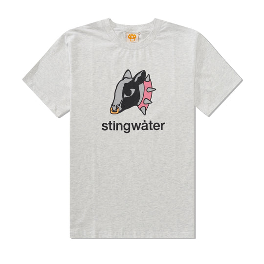 Cow Head Tee, Heather Grey