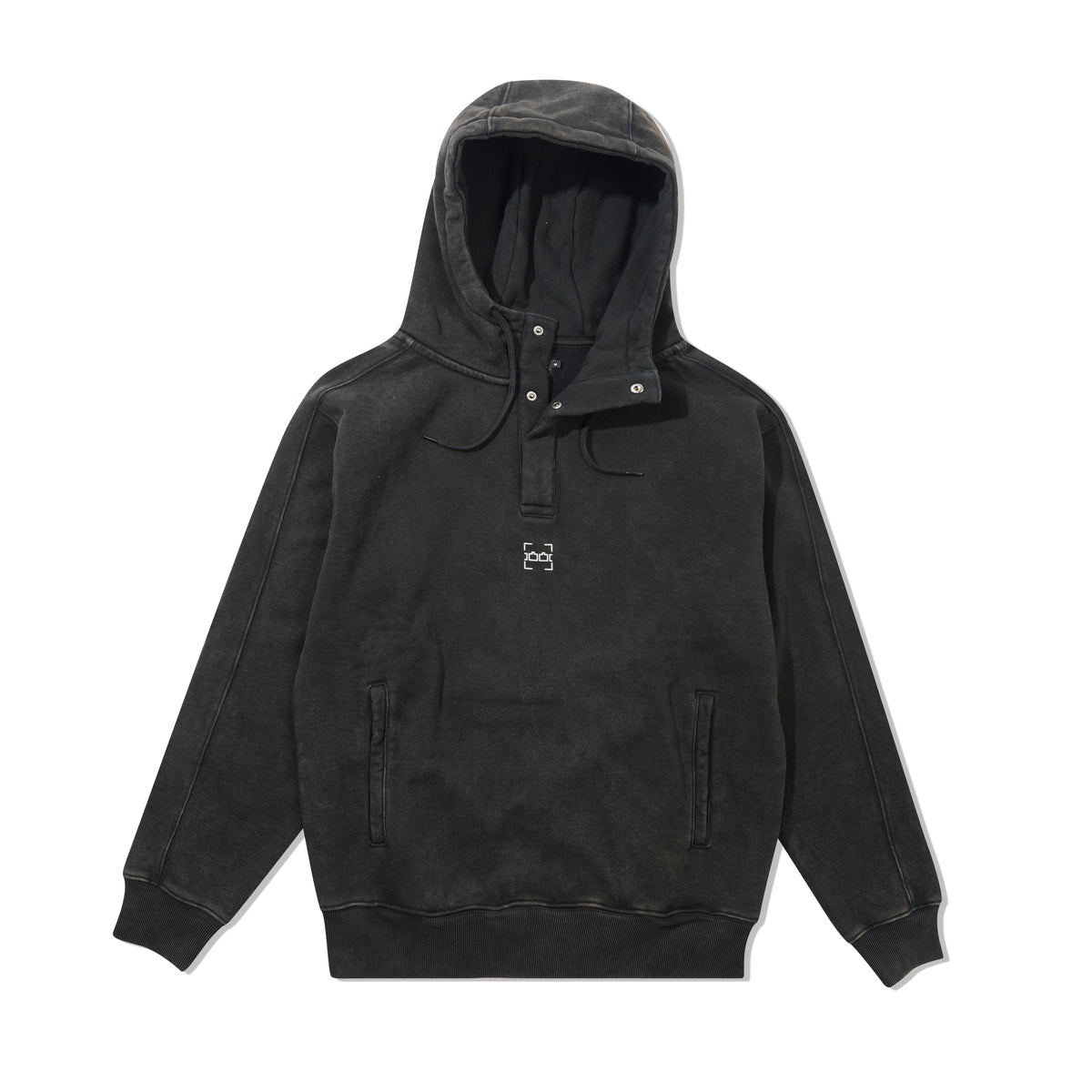TTT Dash Line Pullover Hood, Black