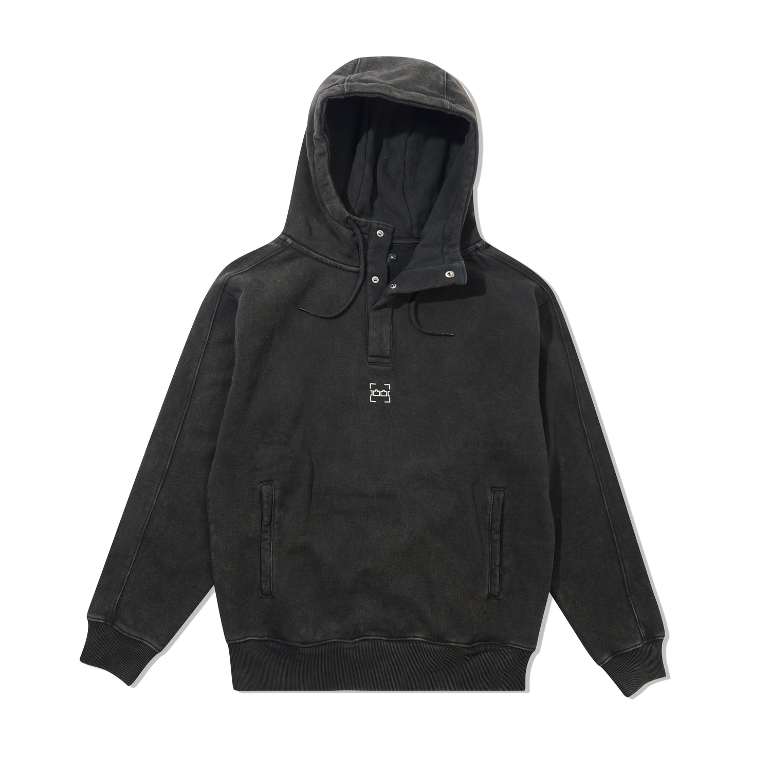 TTT Dash Line Pullover Hood, Black