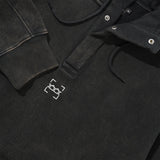 TTT Dash Line Pullover Hood, Black