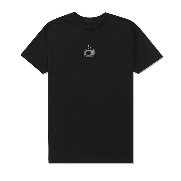 WKND TV Logo Embroidery Tee, Black
