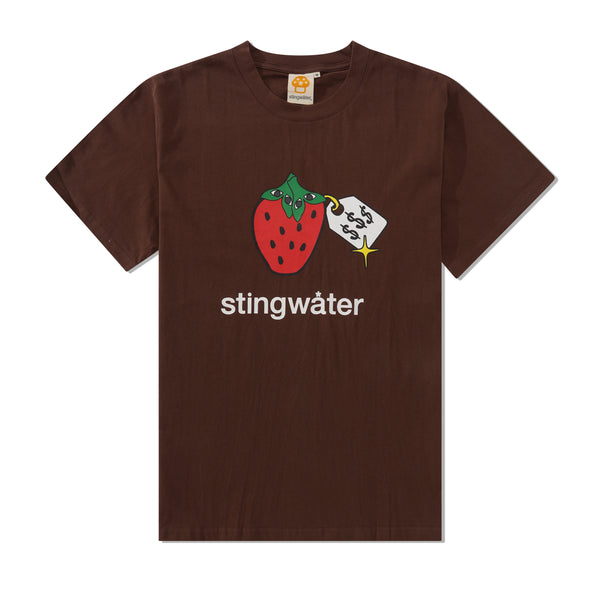 Stingwater V Speshal Organic Strawberry Tee, Brown