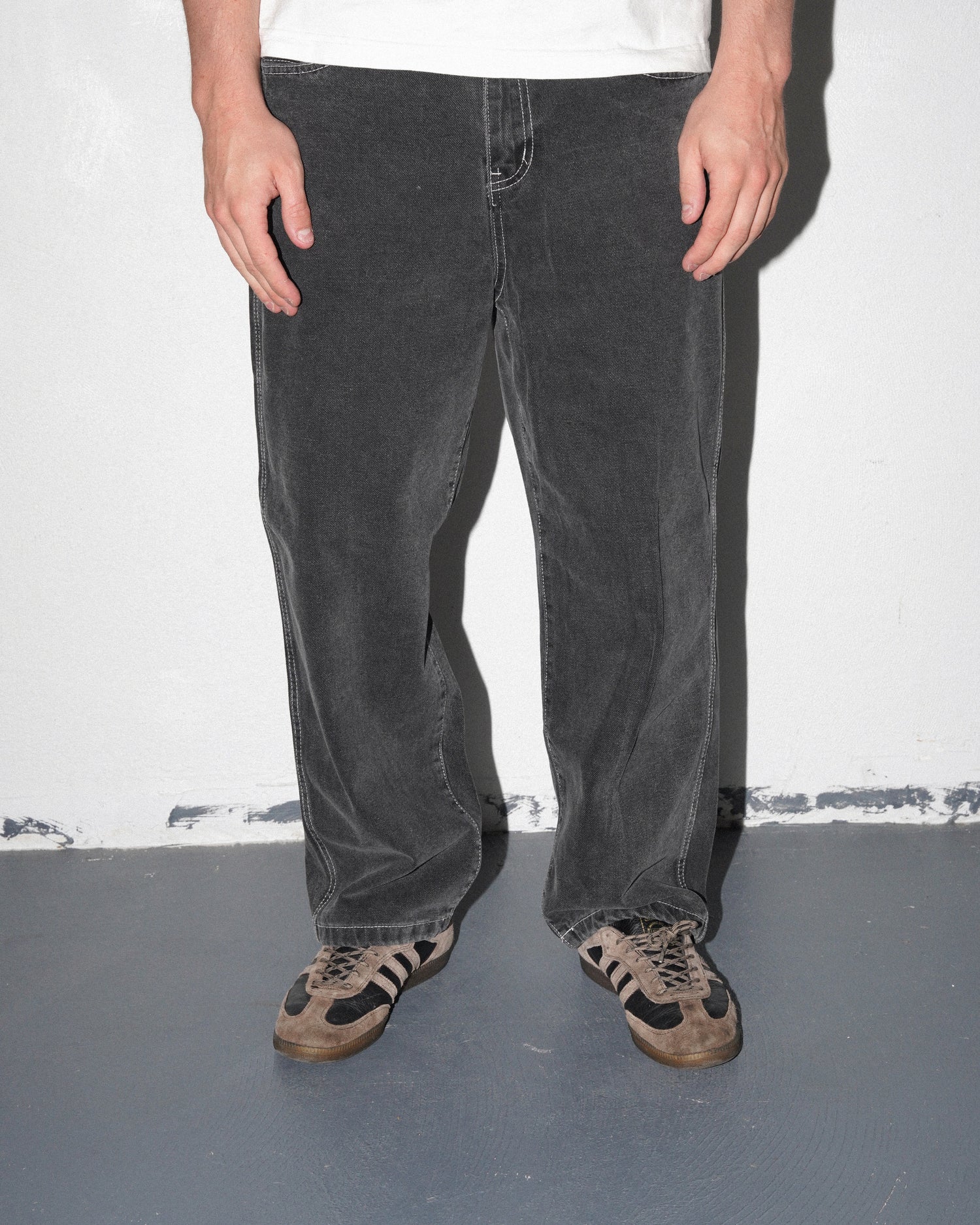 Denim Ranger Jeans, Black Wash