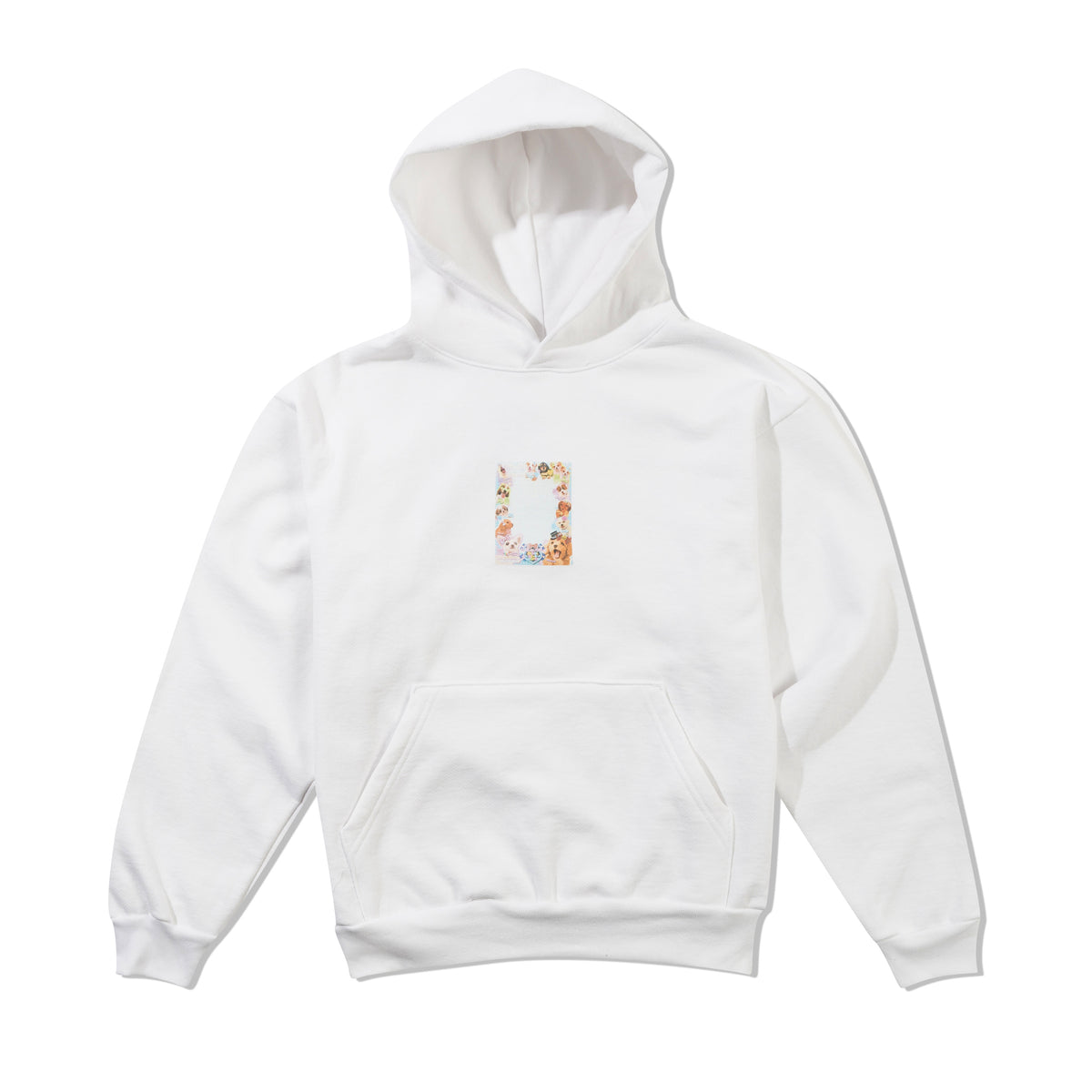 Puri Pullover Hood, White