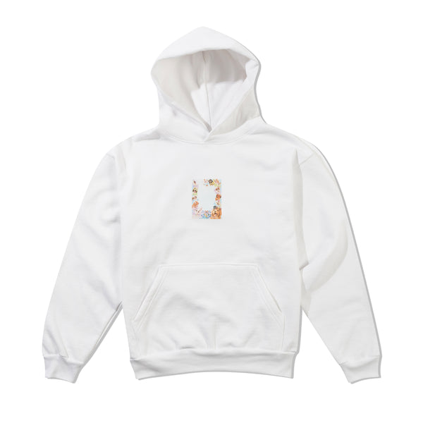 b.Eautiful Puri Pullover Hood, White