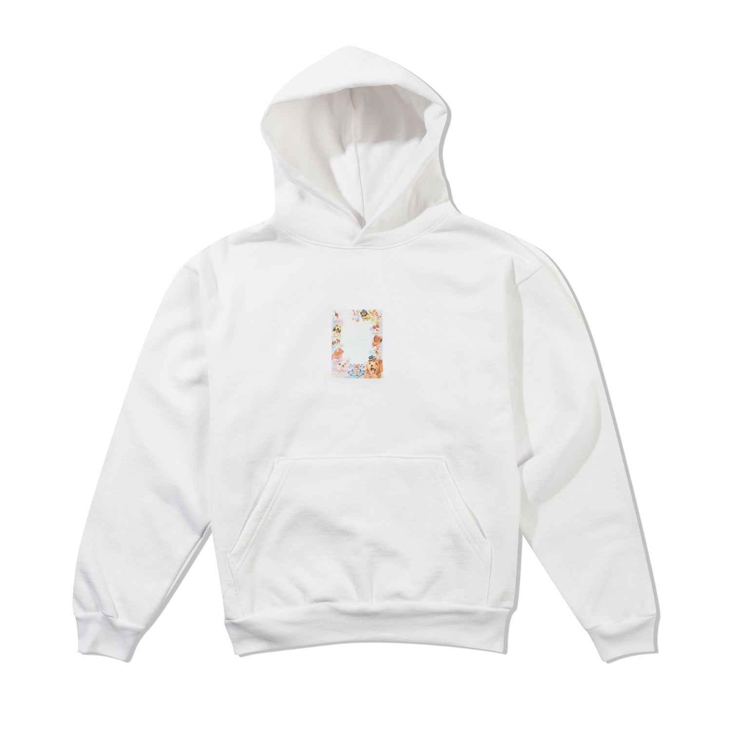 Puri Pullover Hood, White