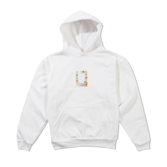 Puri Pullover Hood, White