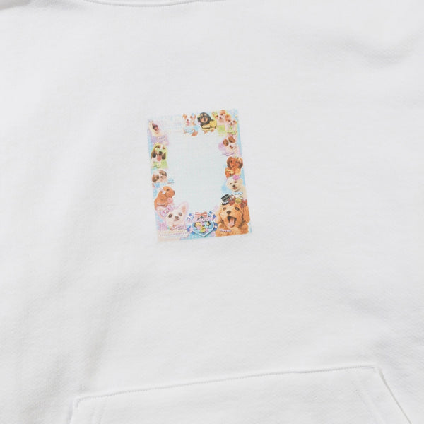 b.Eautiful Puri Pullover Hood, White