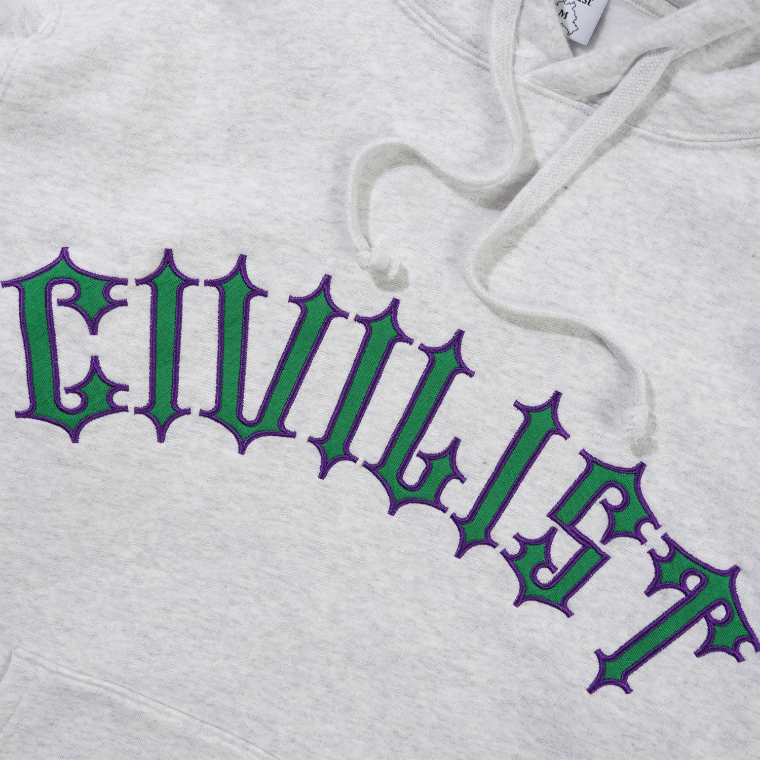 Spike Pullover Hood, Light Heather Grey