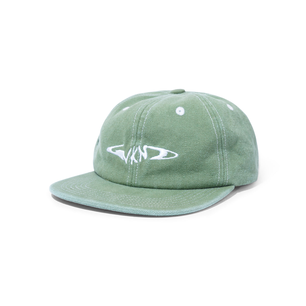 Fishbone Hat, Washed Green