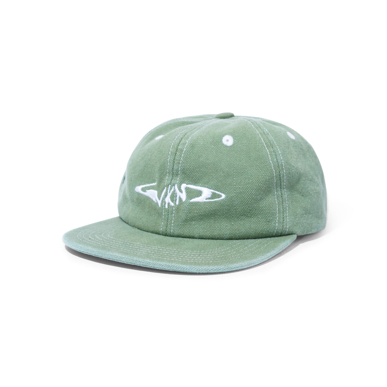 Fishbone Hat, Washed Green