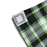 Mouse Mesh Short, Green Plaid