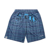 Picco Mesh Short, Blue Plaid
