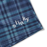 Picco Mesh Short, Blue Plaid