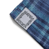 Picco Mesh Short, Blue Plaid