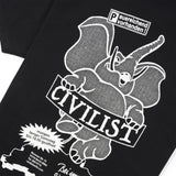 Elephant Tee, Black