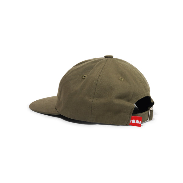 The Trilogy Tapes TTT Sun Ball Hat, Olive