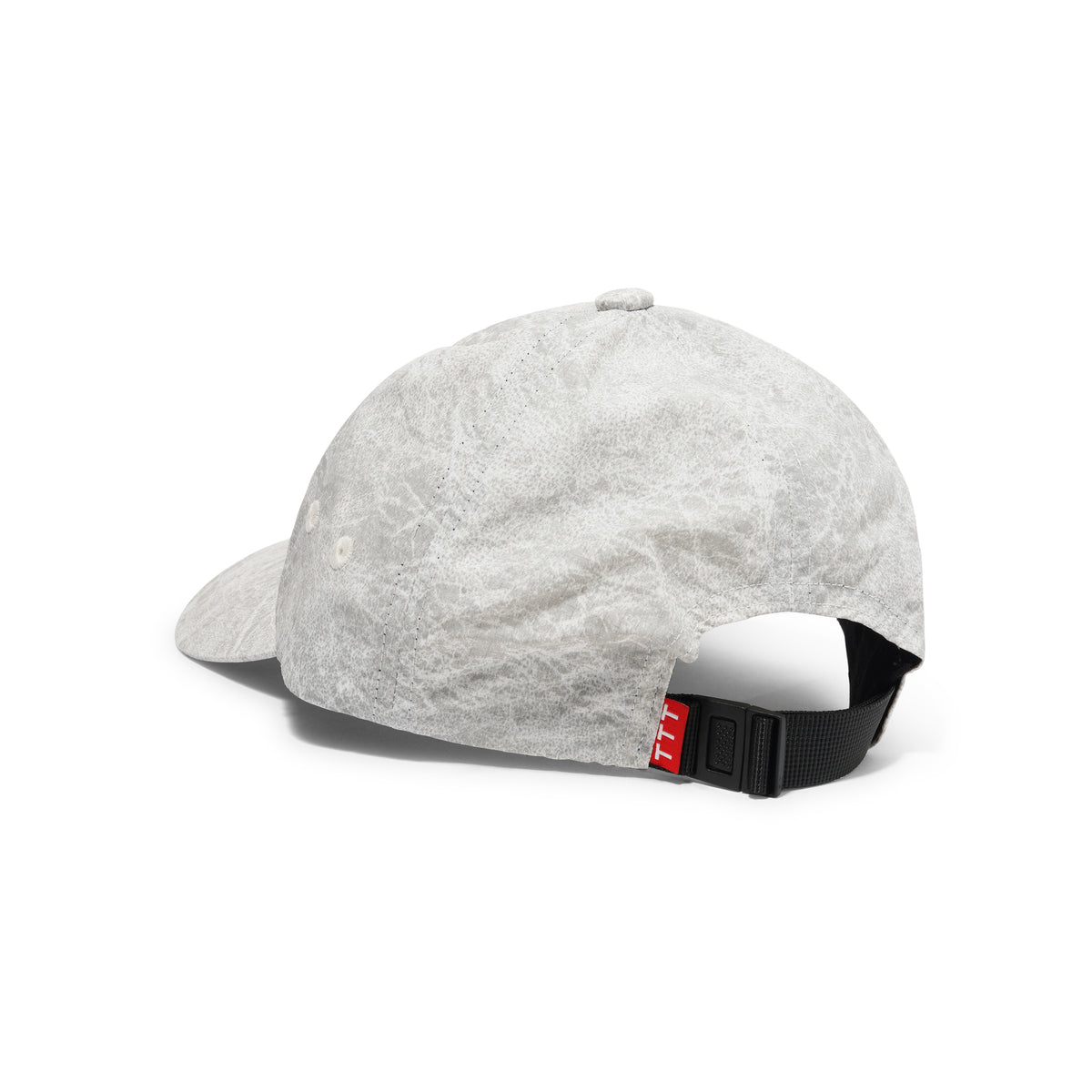 TTT Dogu Washed Nylon Ripstop 6-Panel Hat, Grey
