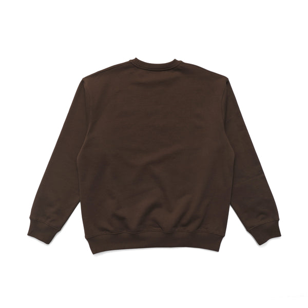 Metalwood Diamonds Crewneck Sweatshirt, Mud