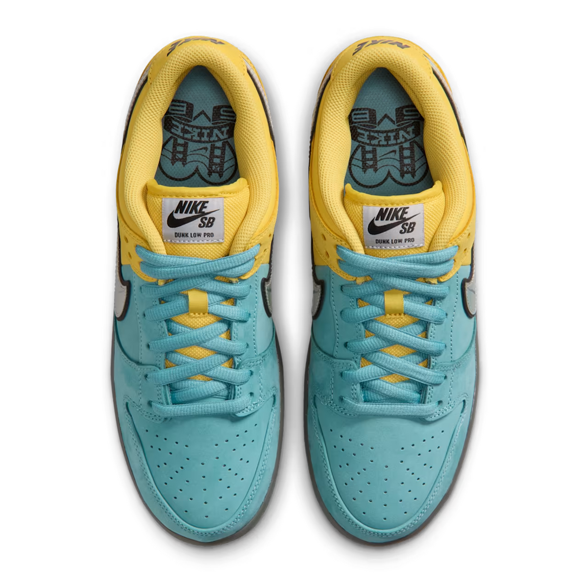 Dunk Low Pro, Muni Lightning / Denim Turquoise