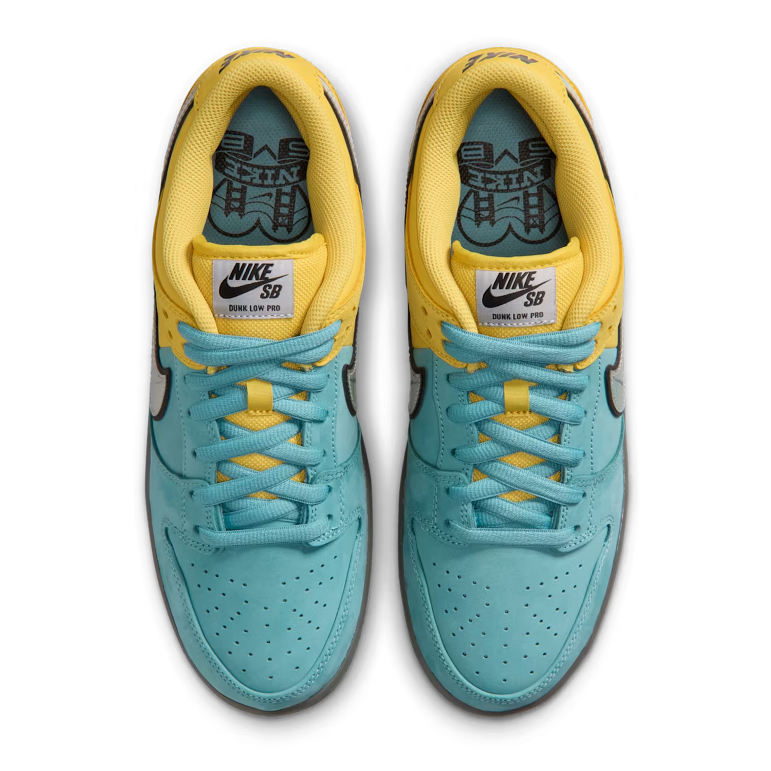 Dunk Low Pro, Muni Lightning / Denim Turquoise