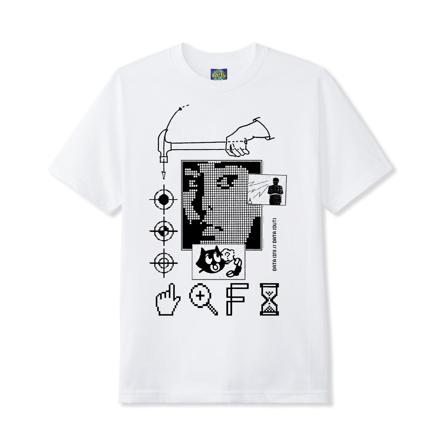 Data Tee, White