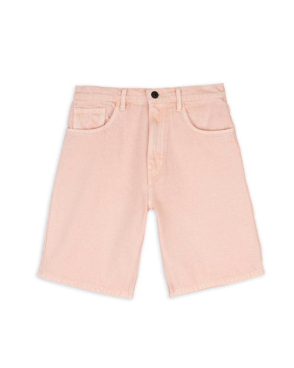 Brain Dead Women's Denim Whale Shorts, Pink
