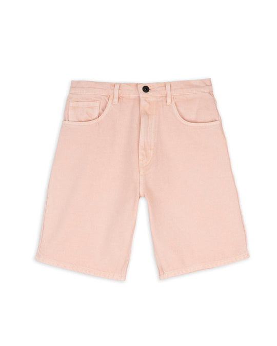 Women's Denim Whale Shorts, Pink