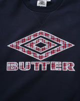 Diamond Applique Crewneck, Navy