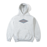 Diamond Logo Pullover Hood, Ash