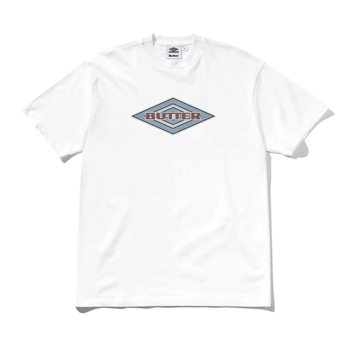 Diamond Logo Tee, White