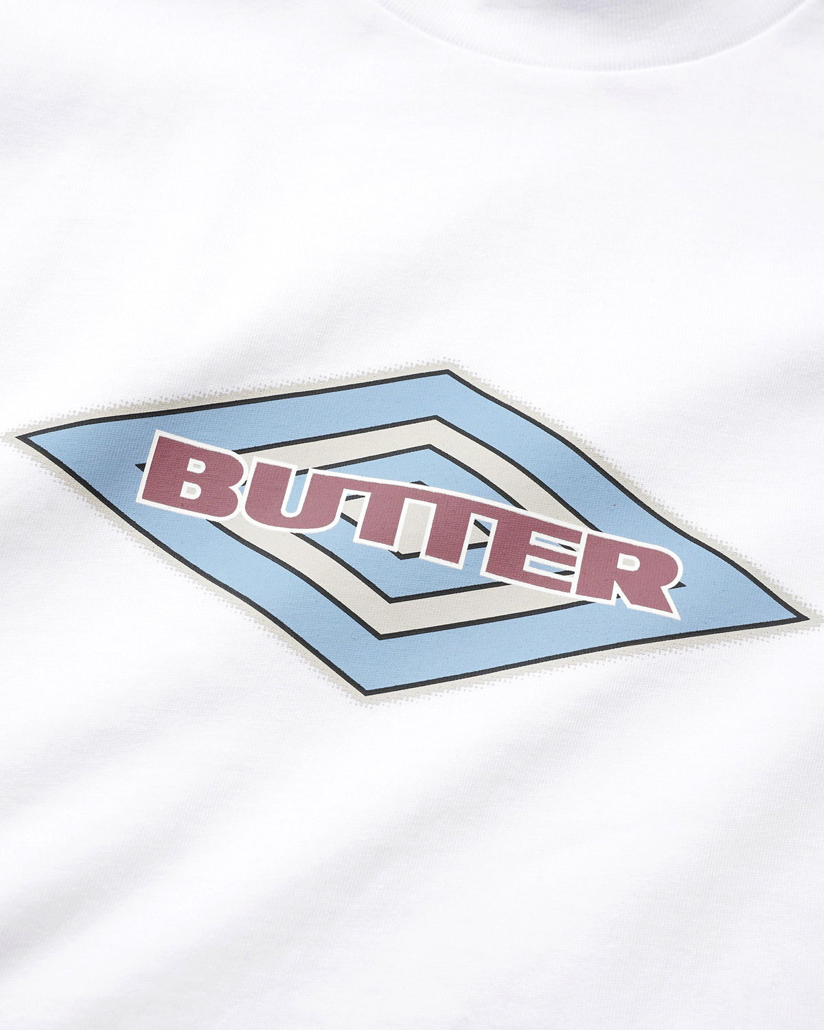 Diamond Logo Tee, White