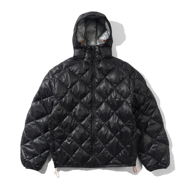 Butter Goods Diamond Quilt Puffer, Black
