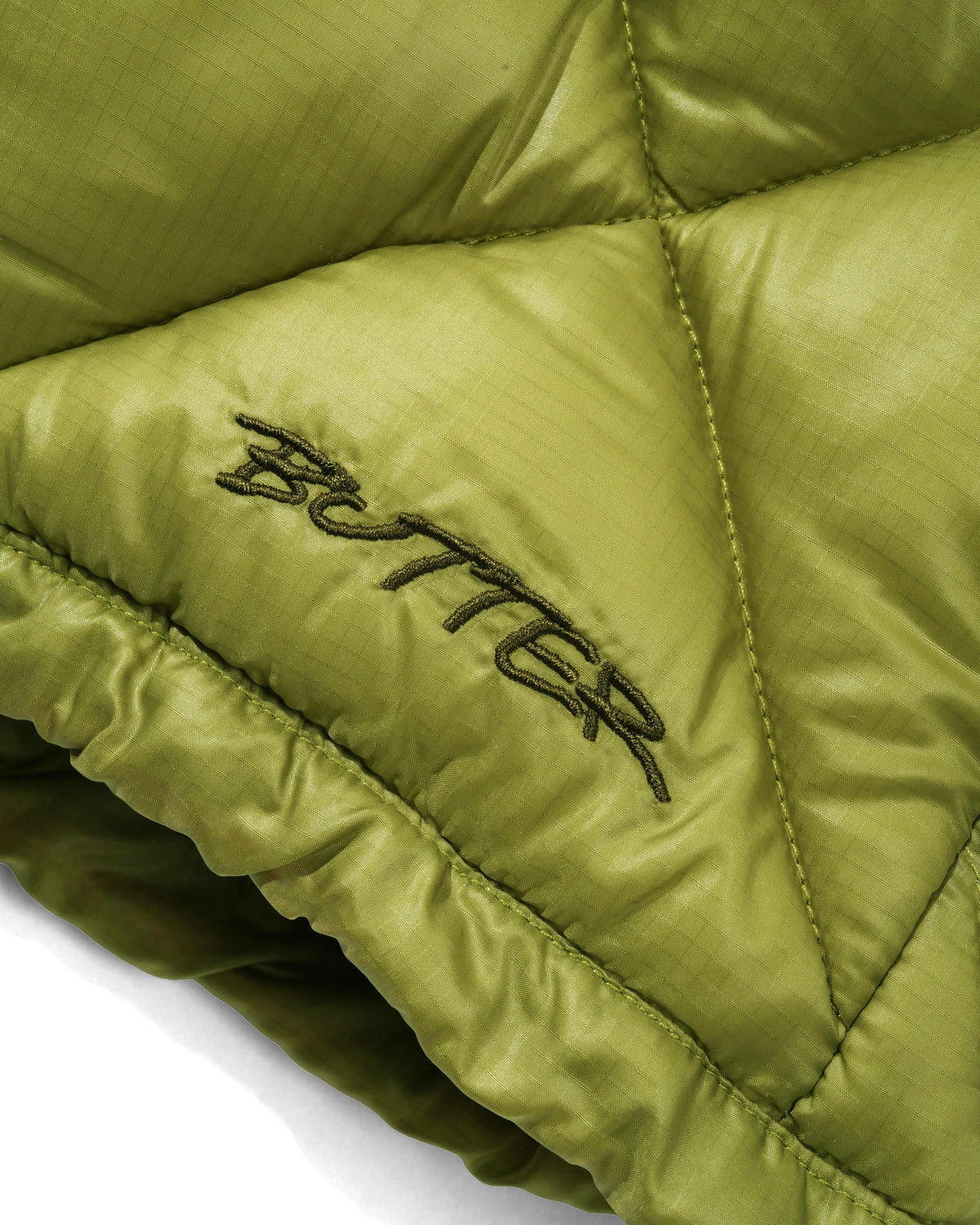 Diamond Quilt Puffer, Lime