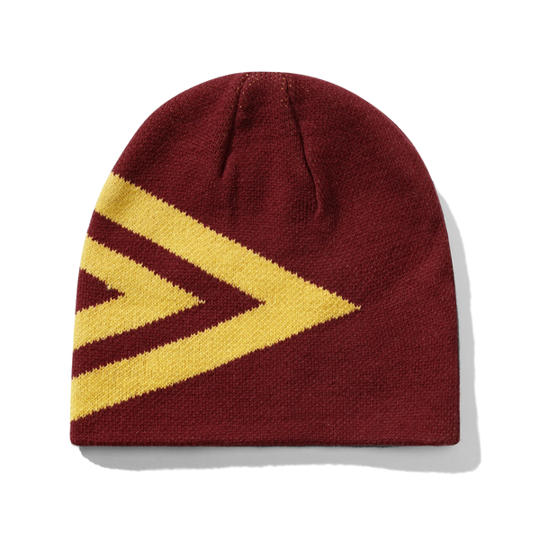 Butter Goods Diamond Skully Beanie, Burgundy