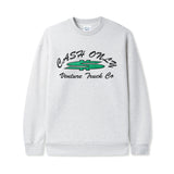 Dollar Sign Crewneck, Ash