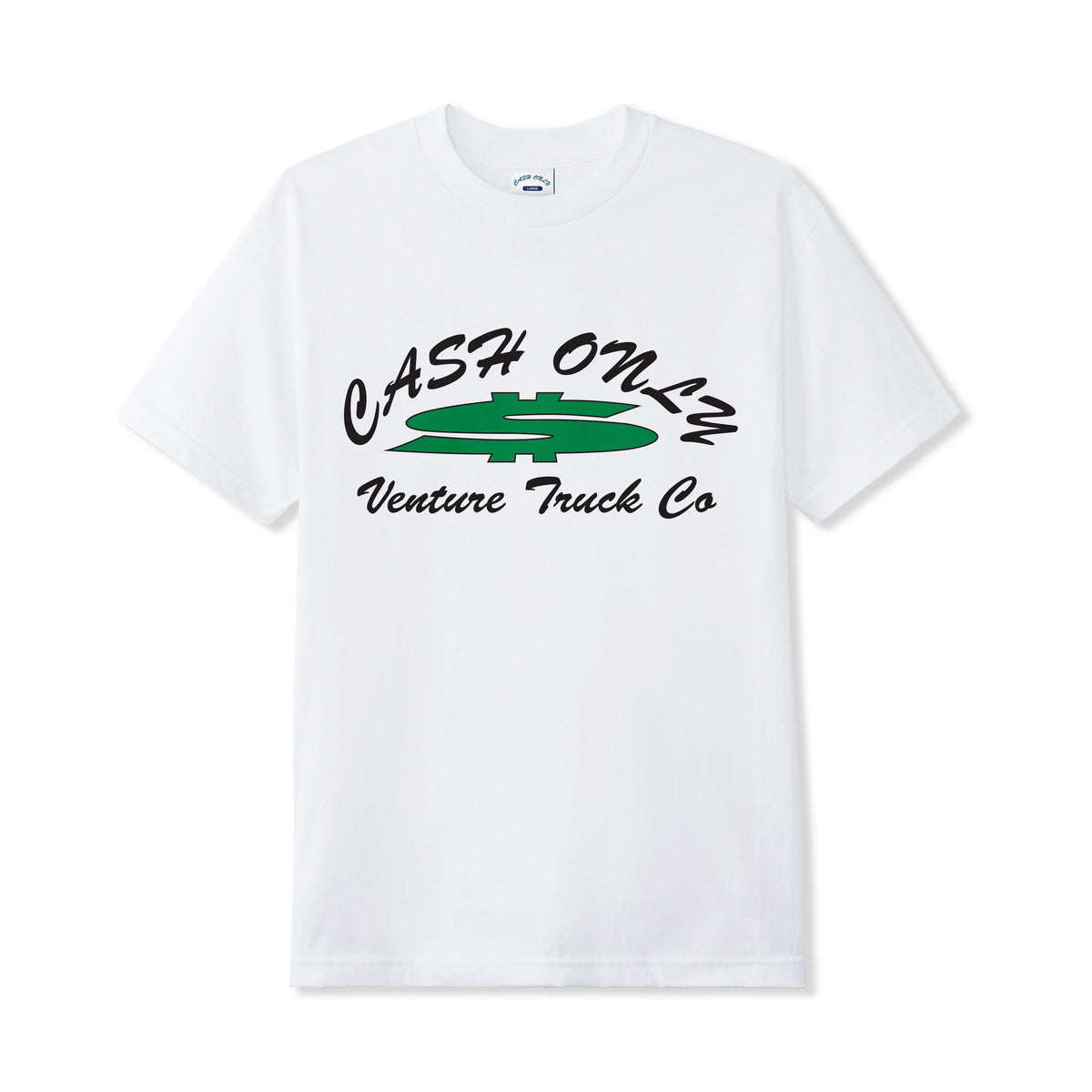 Dollar Sign Tee, White