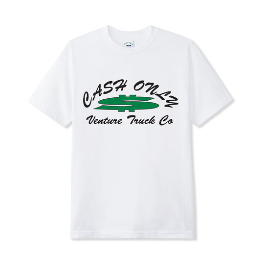 Dollar Sign Tee, White