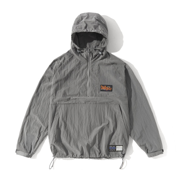 Cash Only Downtown Anorak Jacket, Charcoal