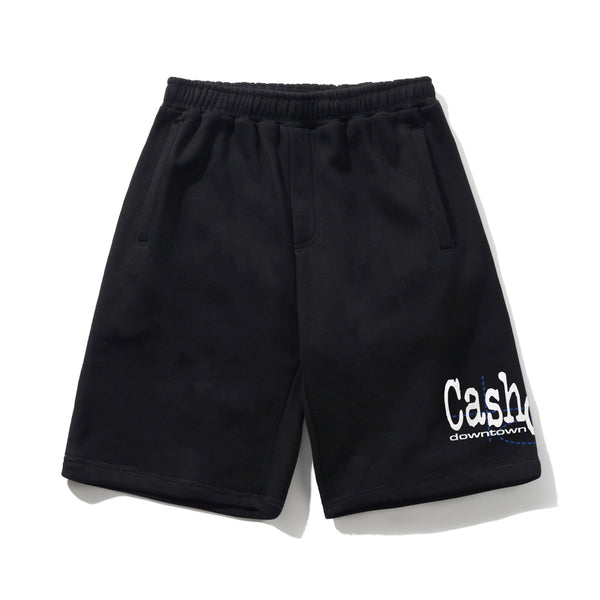 Cash Only Downtown Fleece Shorts, Black