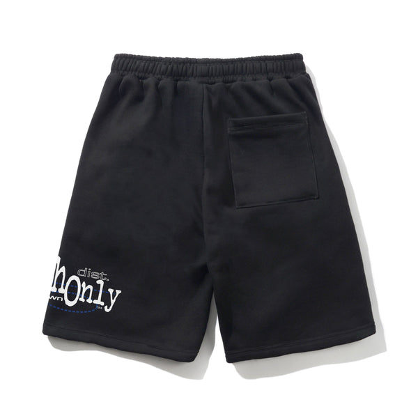 Cash Only Downtown Fleece Shorts, Black