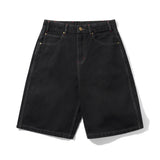 Dragon Denim Shorts, Washed Black