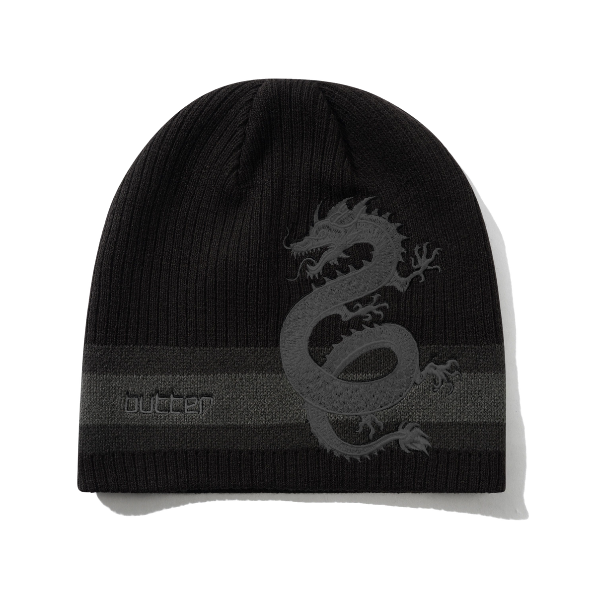 Dragon Skully Beanie, Black